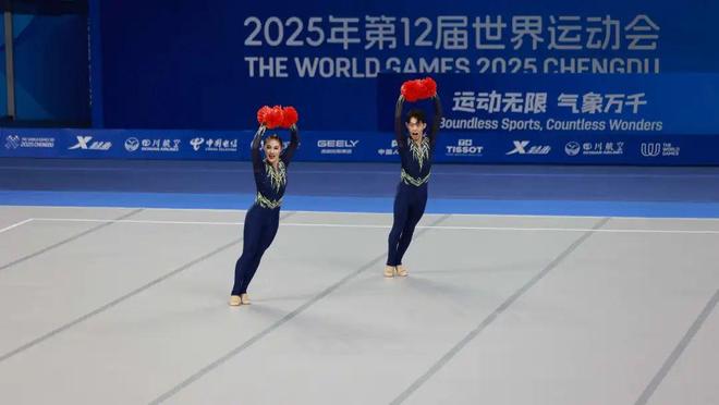 世運驛線︱健美操五人操中國隊奪金啦啦操首次亮相世運會!(圖3)