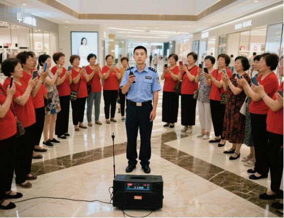 13位大媽在商場里跳健身操保安提醒反被罵經理做一舉動眾人傻眼(圖2)